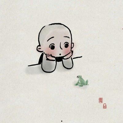 一禅小和尚图片大全,治愈系图片大全集锦