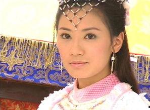 绿色古装女明星,古装女神的清新风采